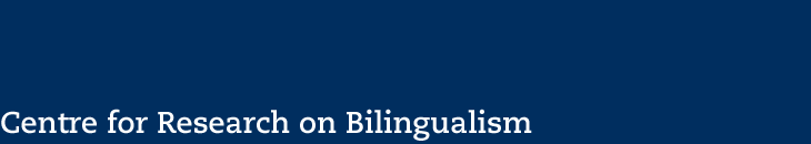 Centre for Research on Bilingualism